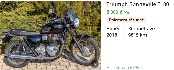 découvrez la triumph bonneville, une moto au charme rétro intemporel qui allie élégance classique et performances modernes. plongez dans l'univers d'une légende et vivez une expérience de conduite inoubliable.