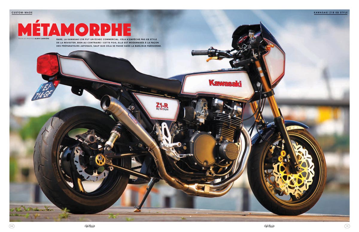 découvrez notre café-racer revisité, alliant esthétique vintage et performances modernes. plongez dans l'univers de la personnalisation moto, où chaque détail compte pour offrir une expérience de conduite unique et inoubliable.