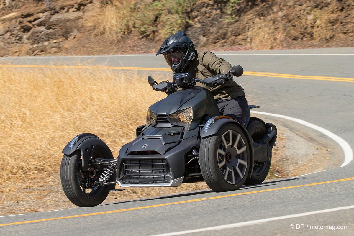 découvrez le can-am ryker, le trois-roues qui allie plaisir de conduite et sensations fortes. avec son design audacieux et ses performances exceptionnelles, vivez des aventures inoubliables sur la route. libérez votre esprit d'explorateur et ressentez la liberté au guidon de ce véhicule unique.