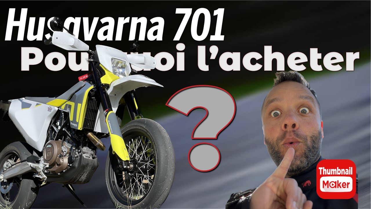 découvrez le husqvarna 701, une fusion parfaite entre performance et élégance. plongez dans l'art de la glisse avec cette moto tout terrain, conçue pour offrir une expérience de conduite inégalée sur tous les types de terrains. laissez-vous séduire par son design raffiné et sa puissance exceptionnelle.